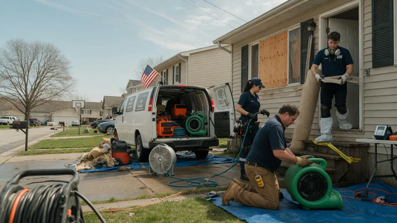 Water Damage Restoration in Shawnee, WY near me